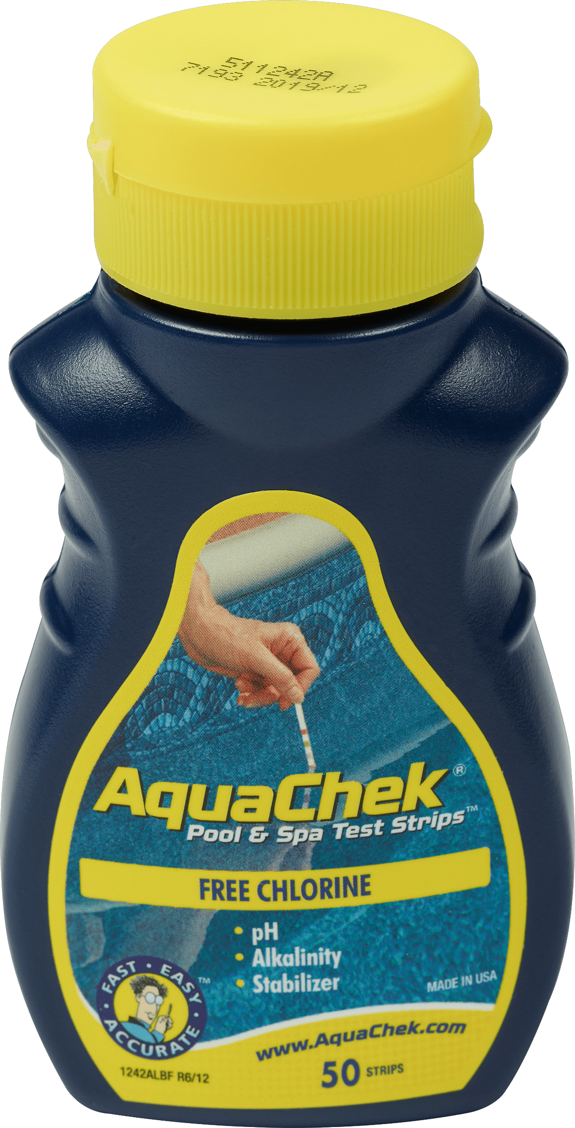 Aquachek 4 In 1 Test Strips-Yellow - VINYL REPAIR KITS
